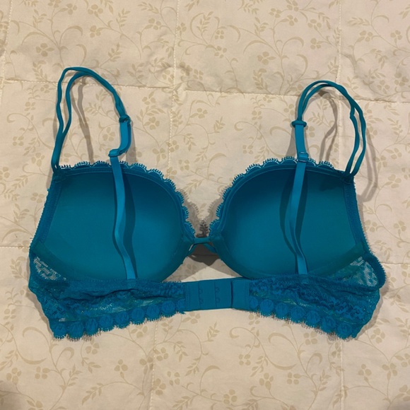 Gap Favorite Uplift Bra in Turquoise Lace (34A) — NWOT - Picture 2 of 10
